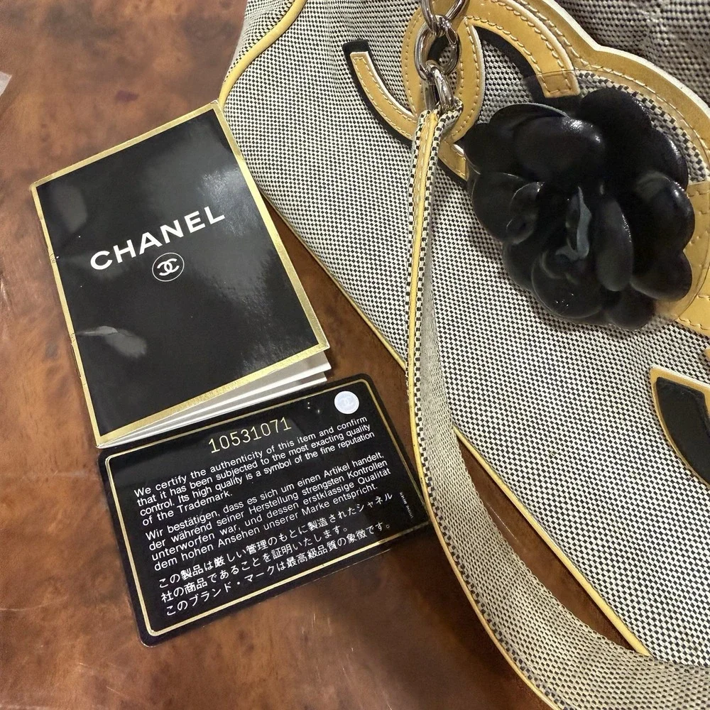 Chanel Camellia No.5 Shoulder Tote